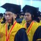 Pelaksanaan wisuda  IAID Ciamis, Sabtu (24/12/2022.