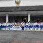 Poto bersama peserta PKL STIKes Muhammadiyah Ciamis. (Doc, Asajabar).