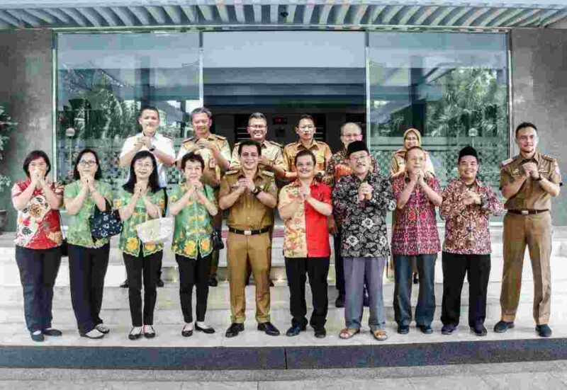 MAKIN Ciamis setelah melakukan audiensi dengan Pemkan Ciamis.