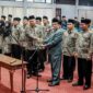 Ketua dan jajaran Pengurus DMI Kabupaten Ciamis usai dilantik.