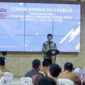 Bupati Ciamis Herdiat Sunarya saat membuka forum konsultasi publik.