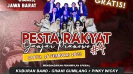 Konser Pesta Rakya Ganjar Pranowo.