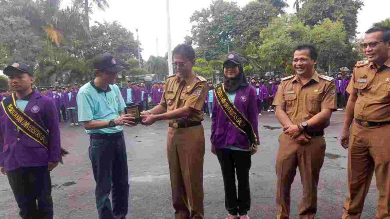 Pelepasan peserta KKN Unigal Ciamis