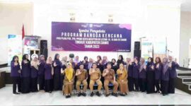 Poto bersama peserta lomba bangga kencana.