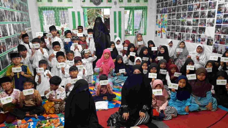 GMB Tasikmalaya bersama anak yatim piatu dan dhuafa binaan Yamuti Tasikmalaya.