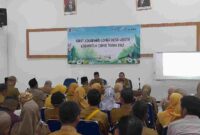 rapat koordinasi desa wisata Kabupaten Ciamis tahun 2023, Senin (8/5/2023).