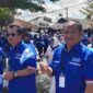 PAN Kabupaten Ciamis melakukan jalan kaki dan bersolawatan untuk mendaftarkan Bacaleg ke KPUD.