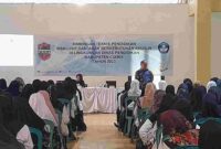 Bimbingan Teknis Pendidikan Inklusif Untuk Anak Berkebutuhan Khusus, di Aula Selagangga Ciamis, Rabu (25/5/2023).