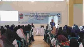 Bimbingan Teknis Pendidikan Inklusif Untuk Anak Berkebutuhan Khusus, di Aula Selagangga Ciamis, Rabu (25/5/2023).