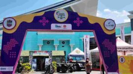 Ciamis Creative Festival yang diselenggarakan di lingkungan Islamic Center Ciamis.