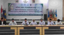 Musyawarah Pimpinan Daerah (Musypimda) yang ke-4 dengan tema 'Membumikan Islam Mencerahkan Ciamis' yang telah berlangsung di Aula KH. Ahmad Dahlan STIKes Muhammadiyah Ciamis, Rabu (31/5/2023).