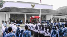 Kegiatan Upaacara Harkitnas tingkat Kabupaten Ciamis.
