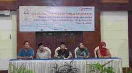 Sosialisasi yang digelar oleh Bawaslu Kabupaten Ciamis.