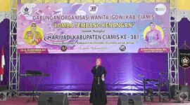 GOW Kabupaten Ciamis menggelar Lomba Tembang Kenangan.