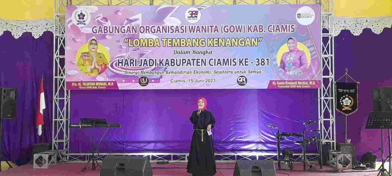 GOW Kabupaten Ciamis menggelar Lomba Tembang Kenangan.