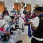 Pemberangkatan jemaah haji asal Ciamis.