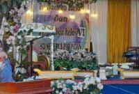 Kepala Sekolah SDN 3 Pawindan Ciamis, Eni Marliani, S.Pd,. M.Pd saat memberikan sambutan.