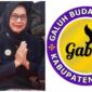 Ketua Galuh Budaya Sunda (Gabus) Kabupaten Ciamis, Hj. Tuti.