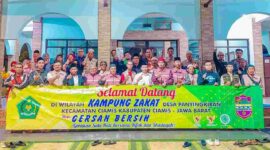 Kampung Zakat di Desa Panyingkiran Ciamis.