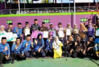 DPRKPLH Ciamis memberikan reward usai Upacara Hari Jadi Ciamis ke-381 di Taman Lokasana.