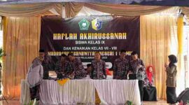 Kelulusan siswa-siswi MTs Negeri 1 Ciamis.