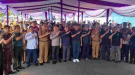 Hari Krida Pertanian di Halaman Stadion Atletik Ciamis.
