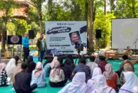 Rob Rama Rambini hadir sebagai pemateri dalam acara Sarasehan Pra-PRK XIV Universitas Galuh (Unigal) Ciamis, Kamis (20/7/2023).