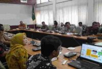 Forum Implementasi Perda nomor 4 tahun 2021 tentang Kawasan Tanpa Rokok, di Ruang Oproom Setda Ciamis, Kamis (27/07/2023).