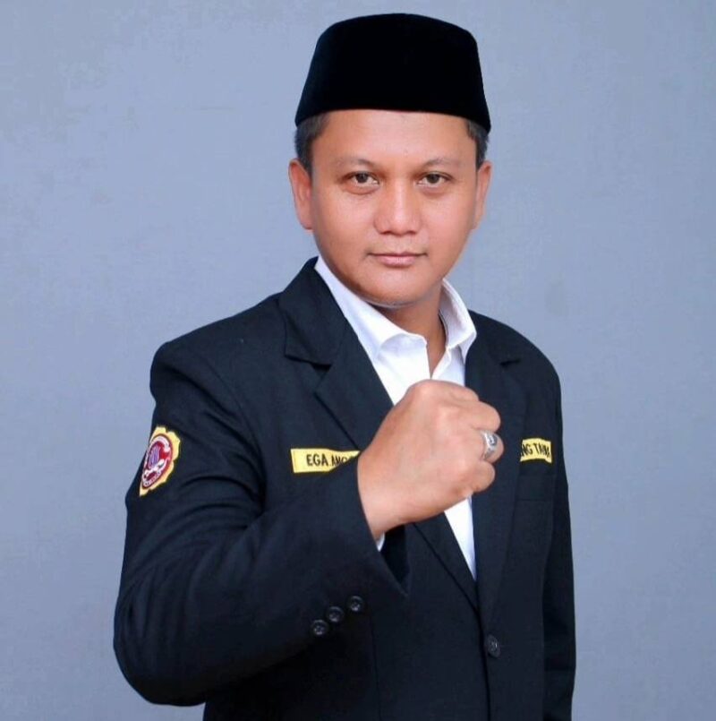 Ega Anggara Al Kautsar terpilih menjadi Ketua Karang Taruna Kabupaten Ciamis periode 2023-2028.