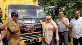 Pemberangkatan ekspor kacang sacha inchi.