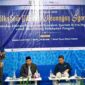 Pengurus Daerah Masyarakat Ekonomi Syariah (MES) Kabupaten Ciamis gelar Talk Show Edukasi dan Keuangan Syariah, di salah satu Hotel di Ciamis, Kamis (6/7/2023).