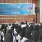Peningkatan kompetensi guru bahasa sunda jenjang SD dan SMP di Aula Disdik Ciamis, Rabu (2/8/2023).