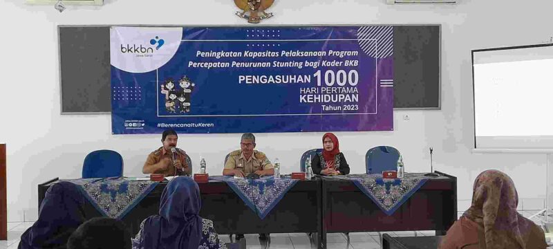 Peningkatan Kapasitas Pelaksanaan Program Percepatan Penurunan Angka Stunting Bagi Kader BKB Pengasuh 1000 Hari Pertama Kehidupan.