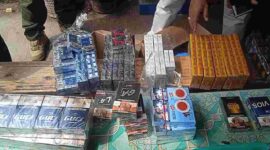 Temuan rokok ilegal dari berbagai merek di Ciamis.