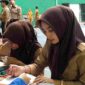 Perekaman e-KTP secara jemput bola di SMAN 1 Ciamis.