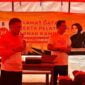 Anggota DPRD Ciamis Fraksi PKS, Uus Rusdiana tengah memberikan pemaparan dalam kegiatan pelatihan ternak kambing.