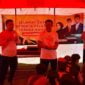 Anggota DPRD Ciamis Fraksi PKS, H. Uus Rusdiana saat memberikan materi terhadap para kelompok.