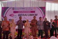 Launching Gerai UMKM di Eks Terminal Maleber, Selasa (03/10/2023).