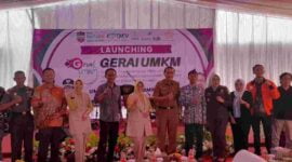 Launching Gerai UMKM di Eks Terminal Maleber, Selasa (03/10/2023).