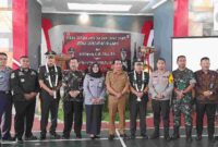 Agenda kegiatan pisah sambut Kalapas Kelas II B Ciamis.