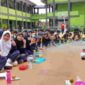 Kegiatan aksi bergizi di SMPN 2 Ciamis.