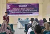 Bimbingan Teknis Keamanan Pangan di salah satu Resto di Ciamis, Rabu (25/10/2023).