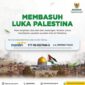 Aksi galang dana untuk Palestina.