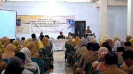 Kegiatan Supervisi IKM Kepala Sekolah, Pengawas Sekolah jenjang TK, SD, SMP dan Penilik di Aula Selagangga Ciamis, (23/10/2023).
