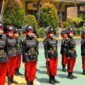 Lomba Variasi Baris-Berbaris (Alvaris) yang ke XVI tingkat SD/SMP Sederajat, Sabtu (28/10/2023).