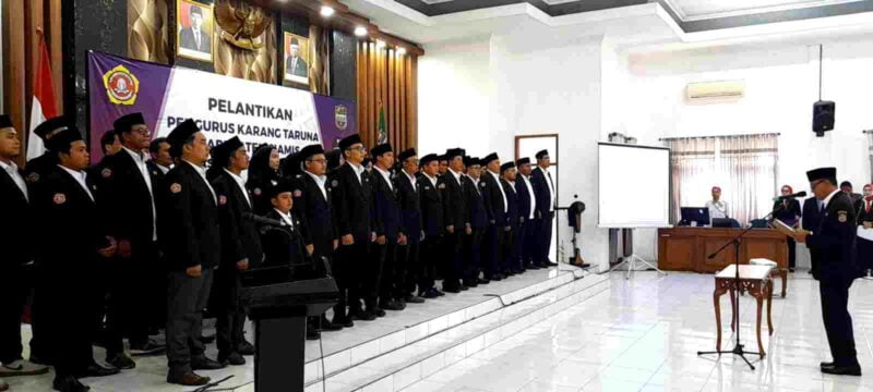 Pelantikan Karang Taruna Kabupaten Ciamis.