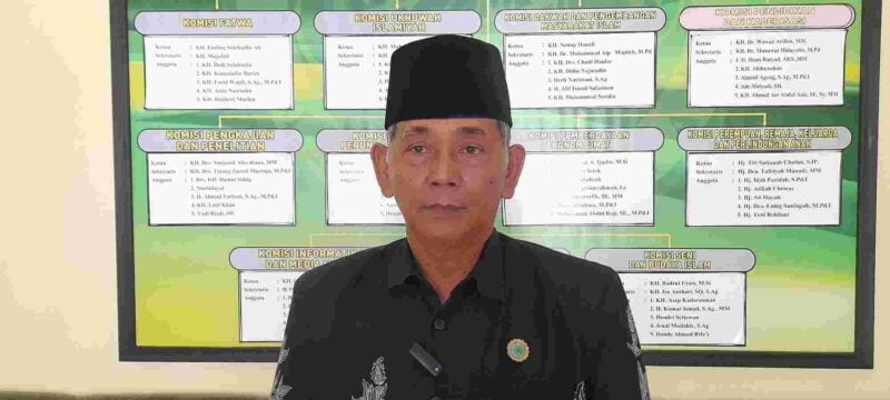 Ketua MUI Kabupaten Ciamis, KH. Saeful Ujun.