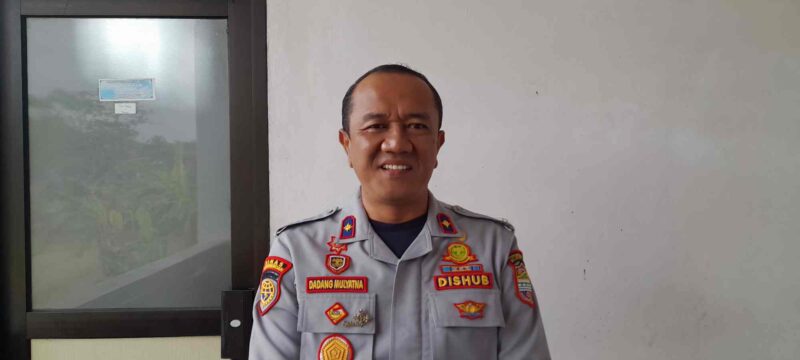 Kepala Dishub Ciamis, Dadang Mulyatna.