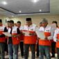 Pengukuhan Satgas Jabar Putih Kabupaten Ciamis di Aula Kantor DPD PKS Kabupaten Ciamis, Selasa (28/11/2023).