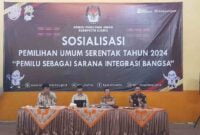 Sosialisasi Pemilu 2024.